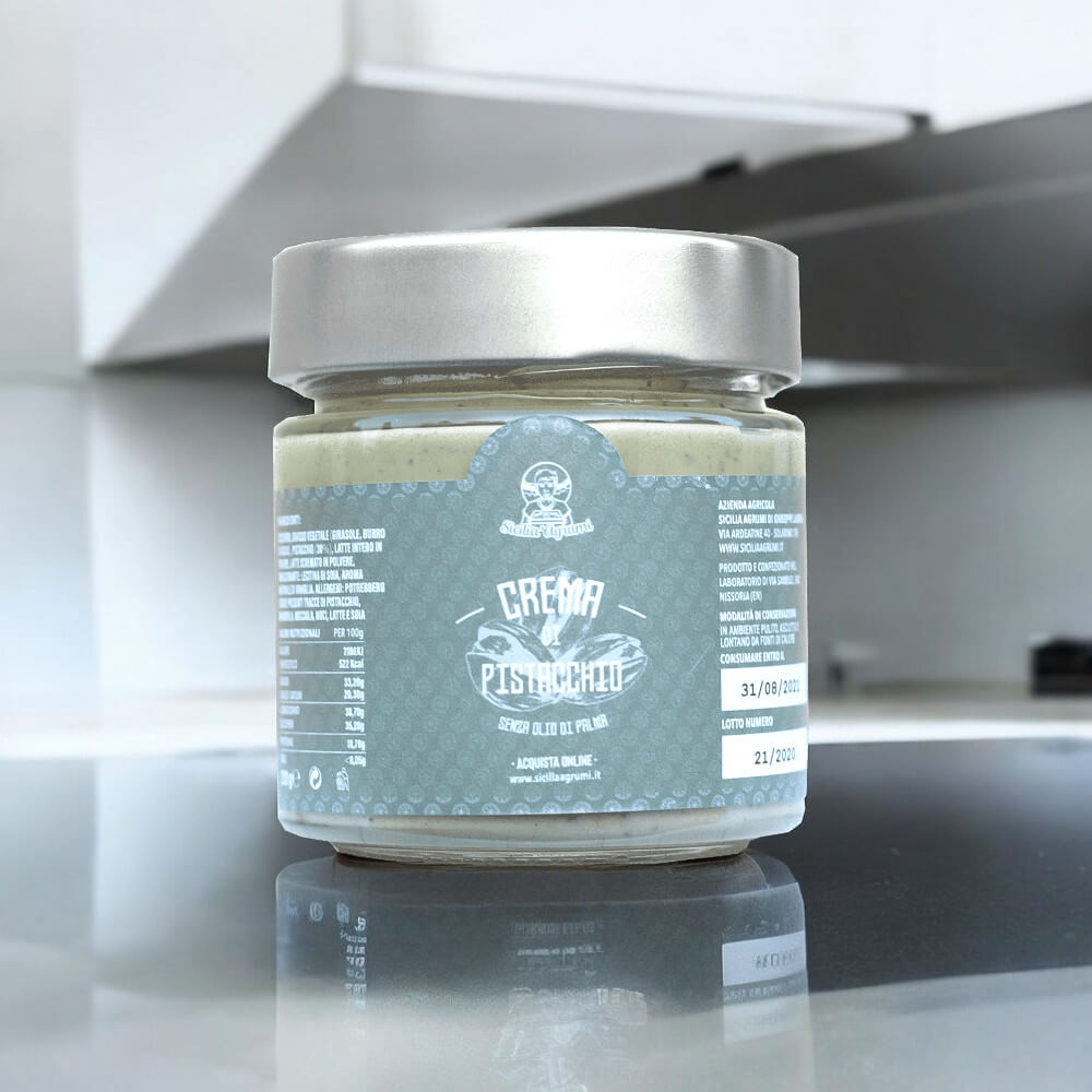 Crema di pistacchio fatta in casa: liscia, intensa e senza coloranti