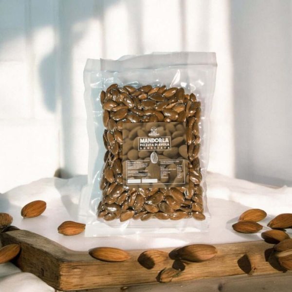 Sicilian Shelled Pizzuta Almond 500g