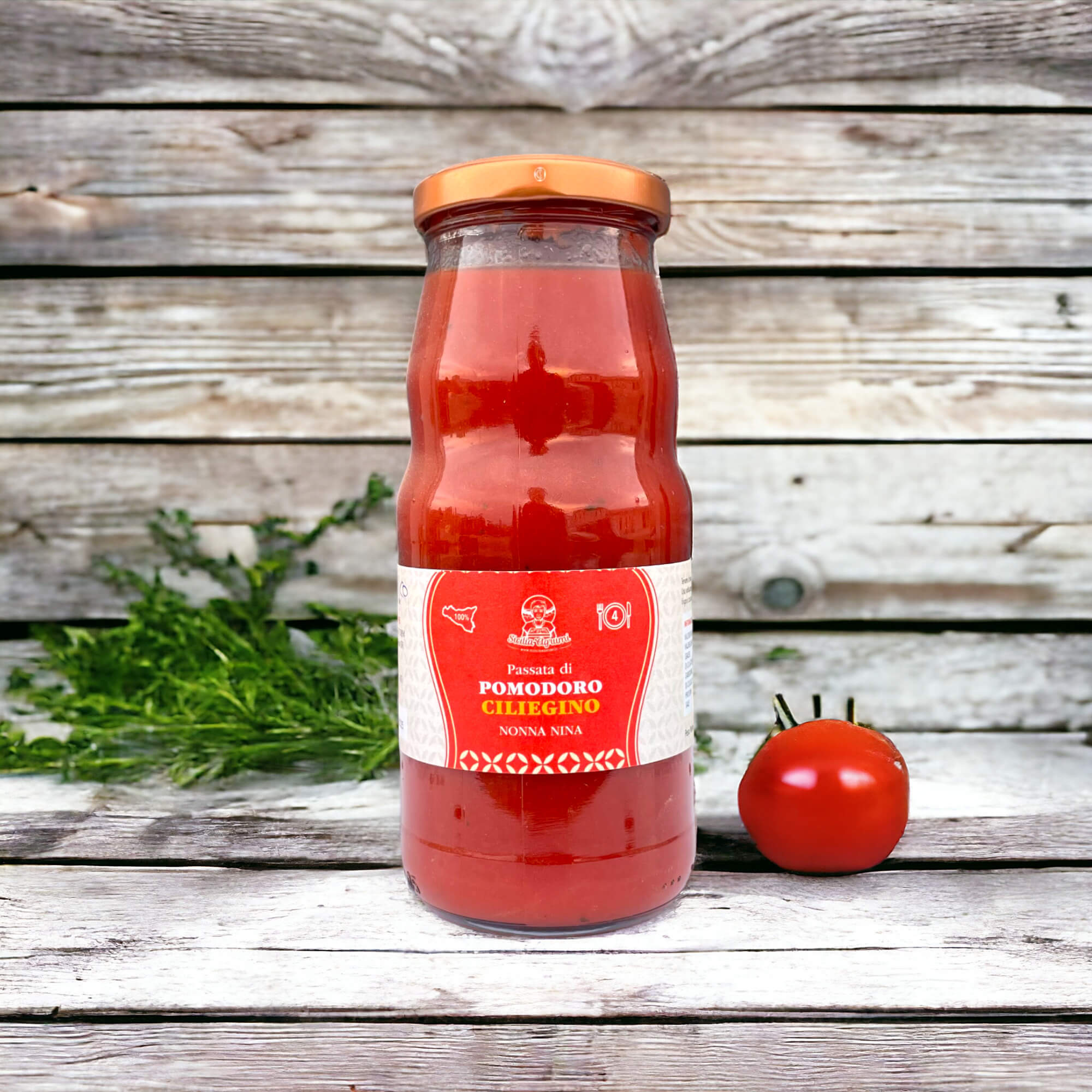 Purée de tomates cerises de Nonna Nina - 330g