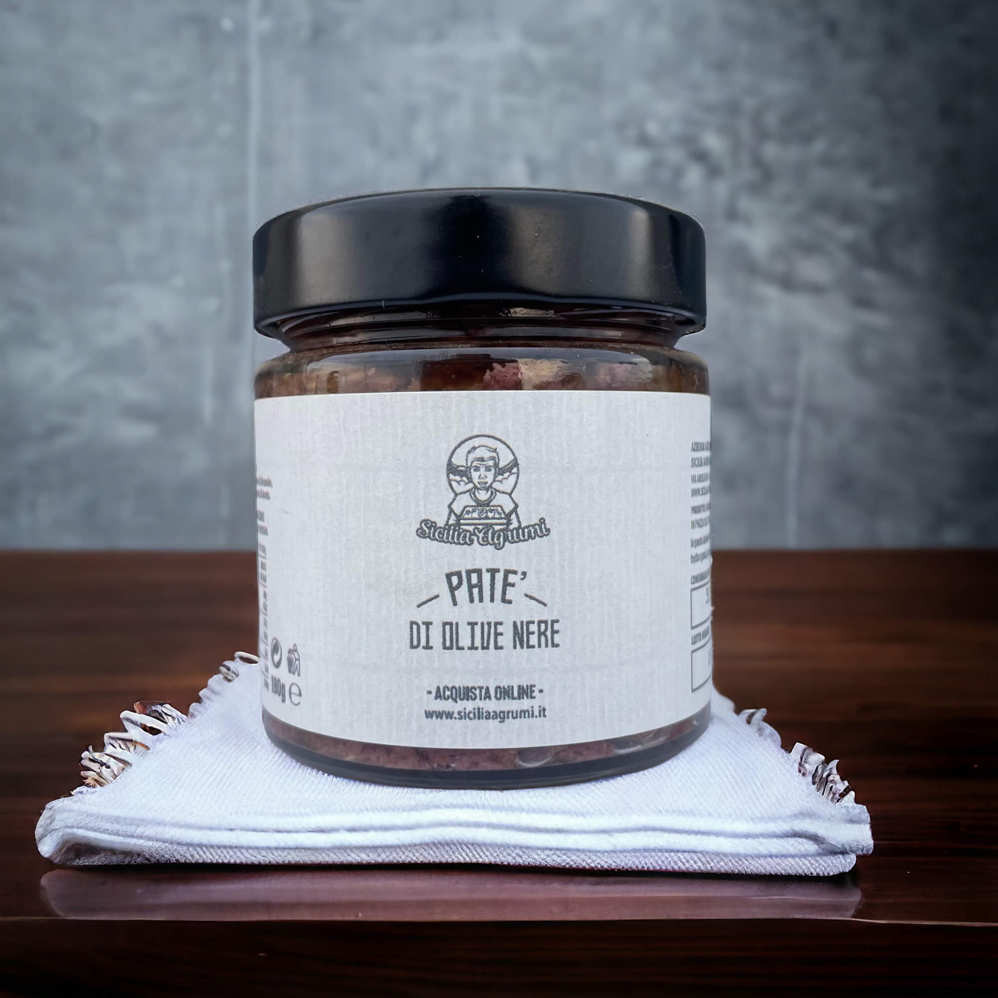 Schwarze Olivenpastete - 180g