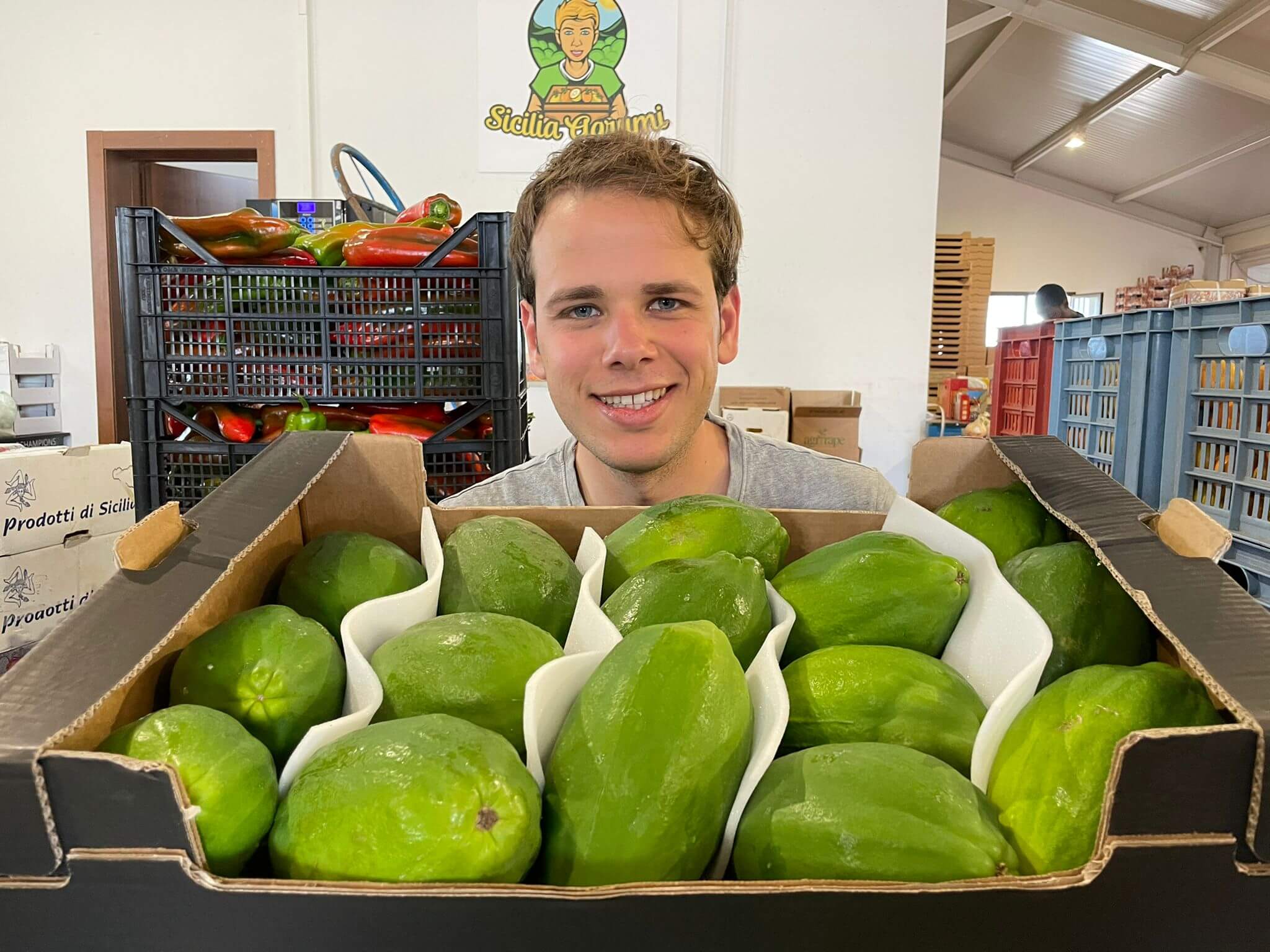 Papaja sycylijska ORGANICZNA 4kg świeża papaja Formosa