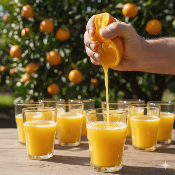 Navel Oranges Squeezed 1kg