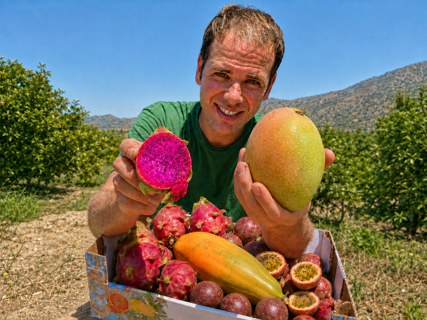 Box 4 kg Sicilian Tropical Fruits