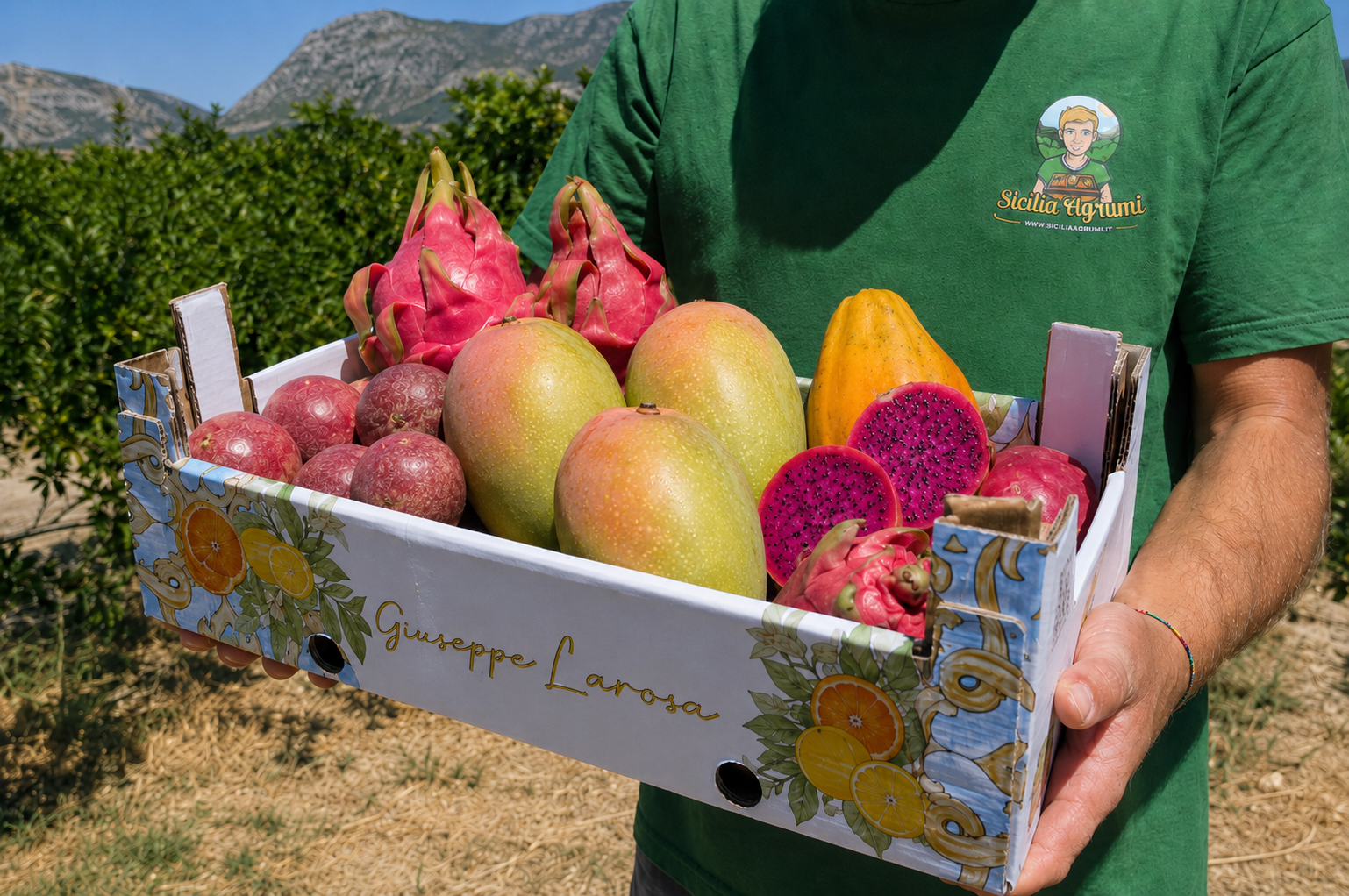 Box 4 kg Sicilian Tropical Fruits