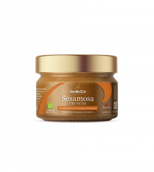 Sesamosa Crunchy – Süße Bio-Sesamcreme