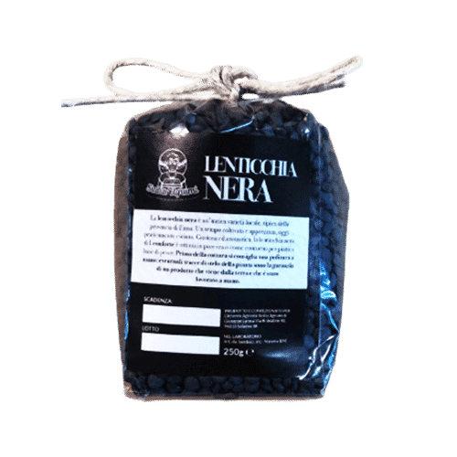 Lentille noire sicilienne de Leonforte