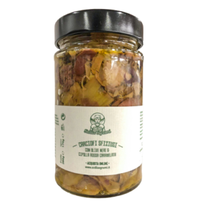 Artichauts aux olives et oignons caramélisés 280g
