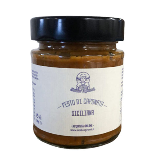 Sizilianisches Caponata-Pesto | Kaufen Sie auf Sicilia Agrumi
