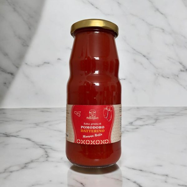 Nonna nina Sos Datterino - 350g słoik rzemieślniczego przecieru pomidorowego z Sycylii