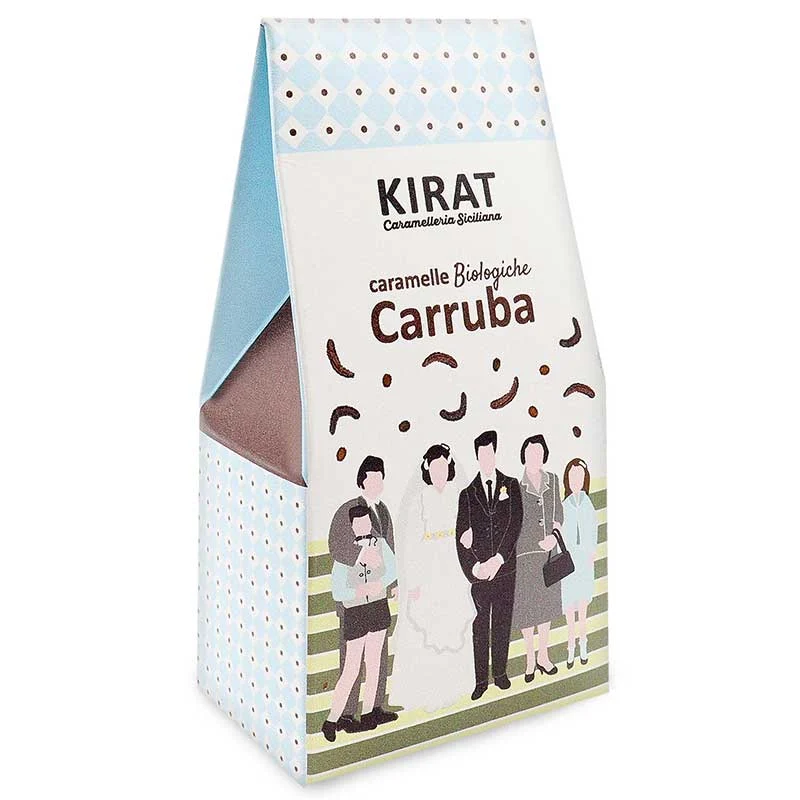 Caramelle Biologiche Vegane Carruba – 40 g