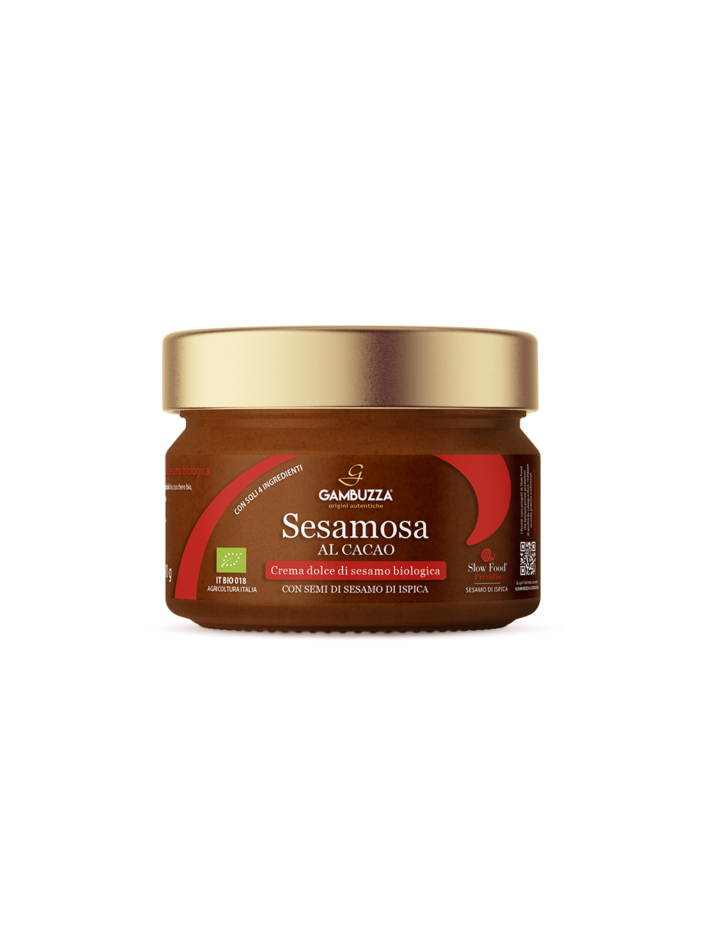 Sesamosa al Cacao – Crema Dolce di Sesamo Bio