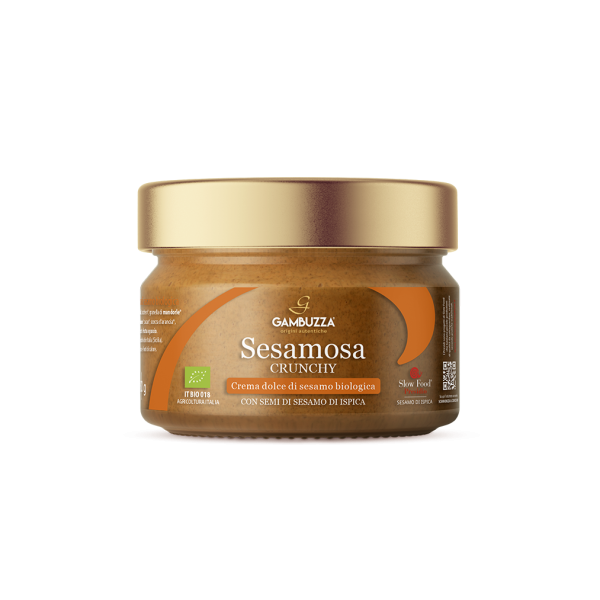 Sesamosa Crunchy – Crema Dolce di Sesamo Bio